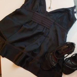 Marc by Marc Jacobs black silk camisole top
